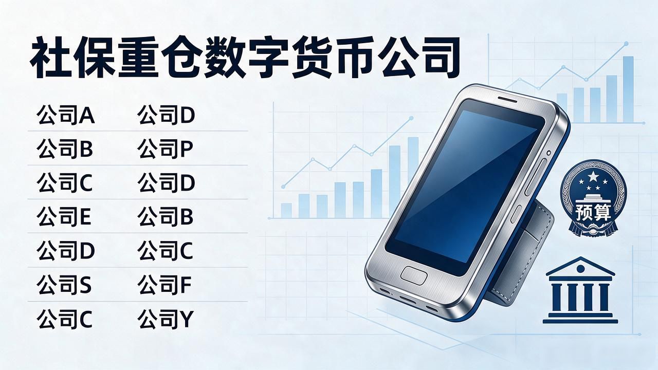 社保重仓数字货币公司名单曝光，散户跟着买能赚钱还是接盘？