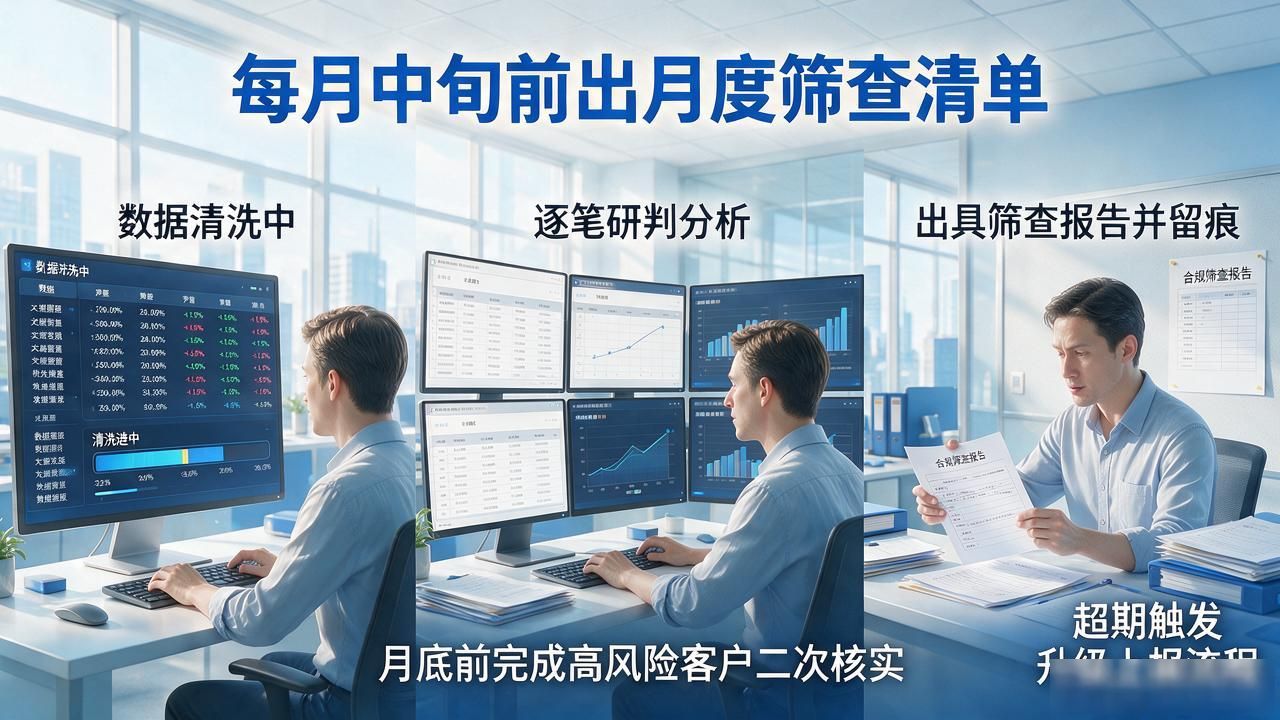 数字货币筛查工作计划怎么写？合规部人员实操要点一次讲透