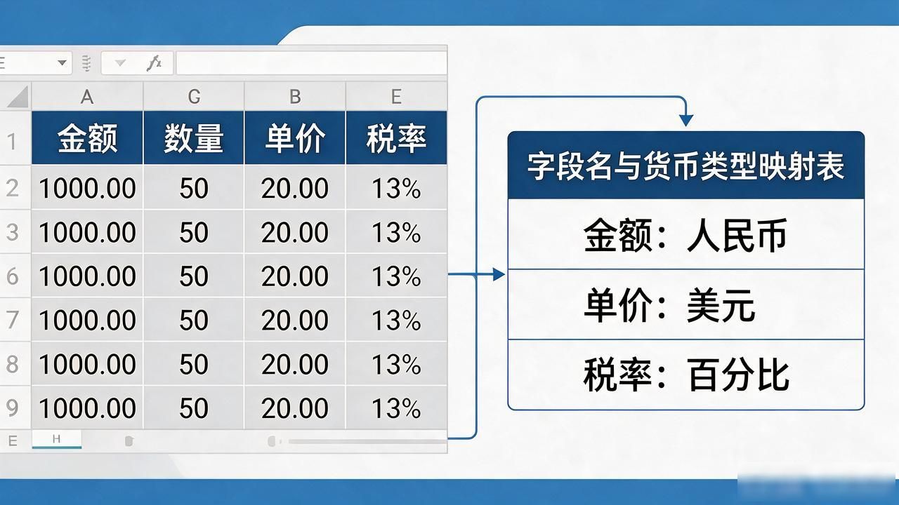 数字怎么分类显示为货币？Excel设置方法和踩坑一次讲清