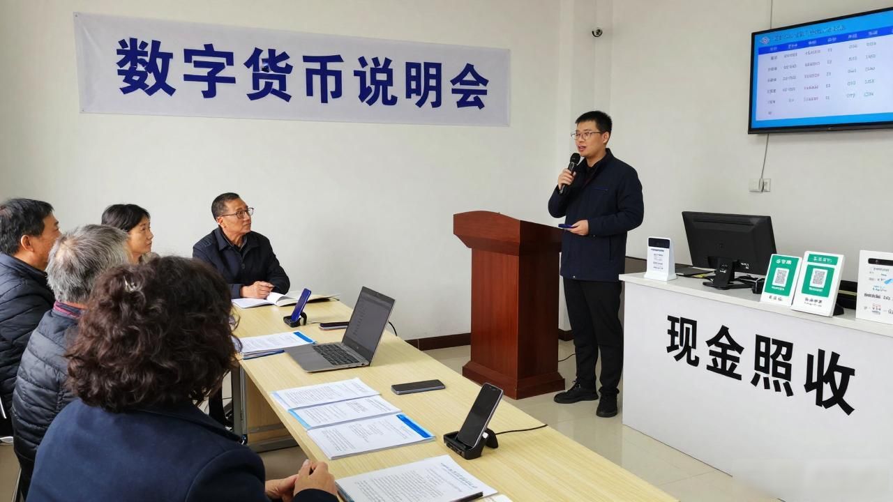 社区商户自愿参加_数字货币线下说明会_数字人民币线下说明会