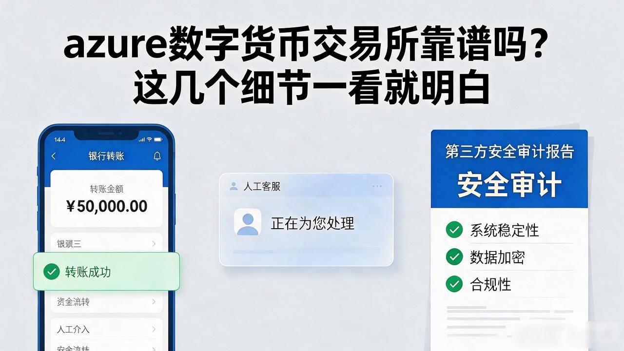 azure数字货币交易所靠谱吗？这几个细节一看就明白