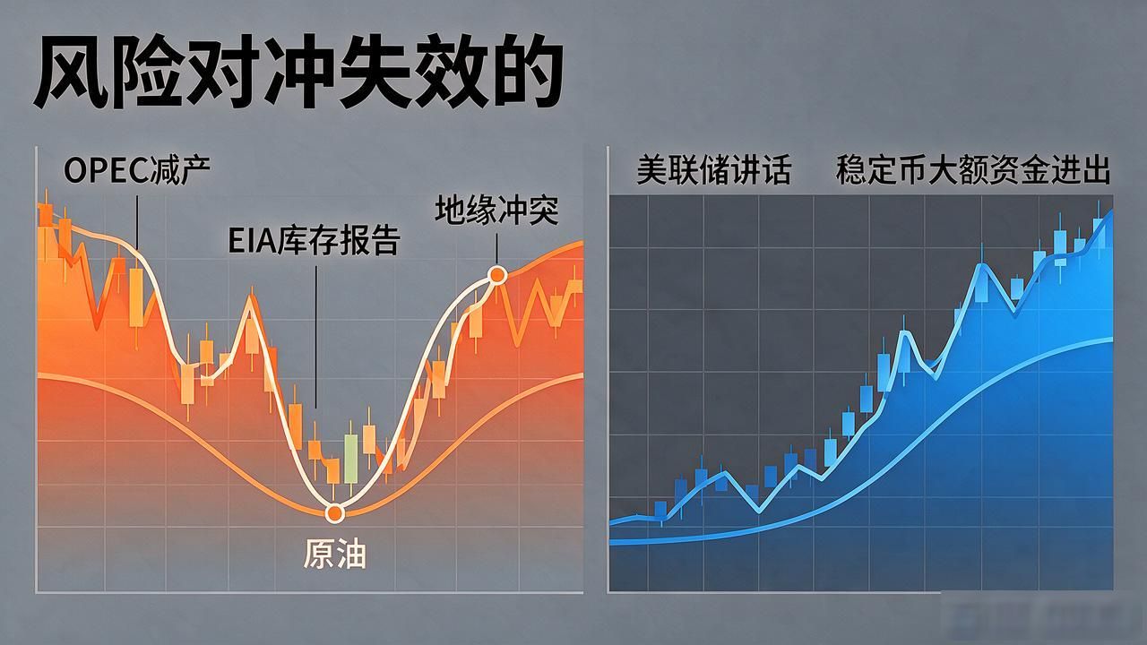 做原油期货亏得睡不着觉，拿数字货币对冲风险这事儿到底靠不靠谱