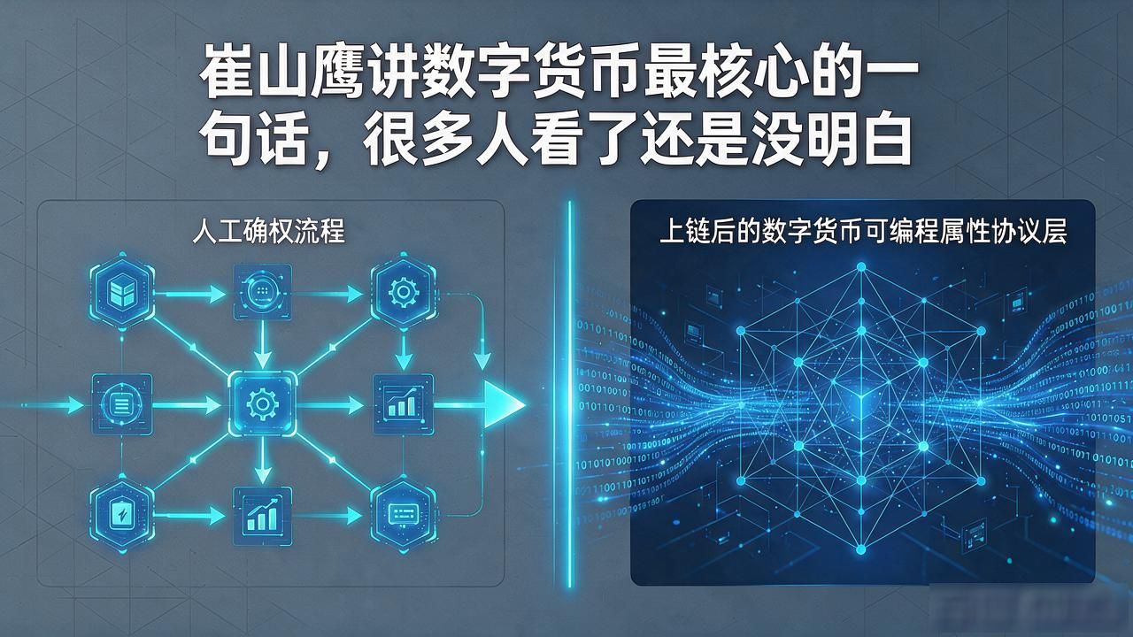 数字货币基础设施逻辑_崔山鹰CBDC解读_崔山鹰讲数字货币