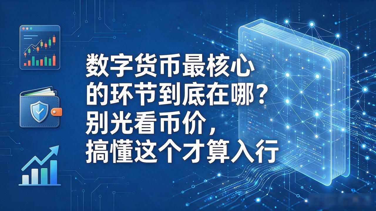 数字货币最核心的环节到底在哪？别光看币价，搞懂这个才算入行