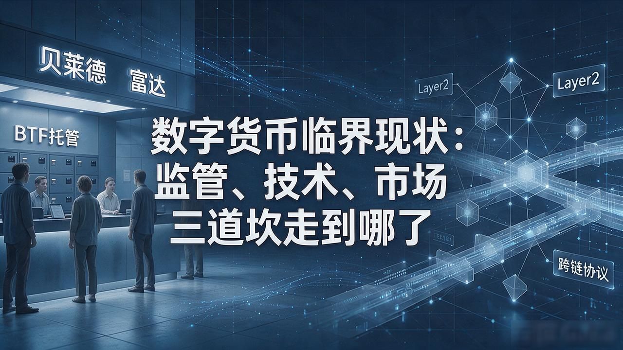 数字货币临界现状：监管、技术、市场三道坎走到哪了