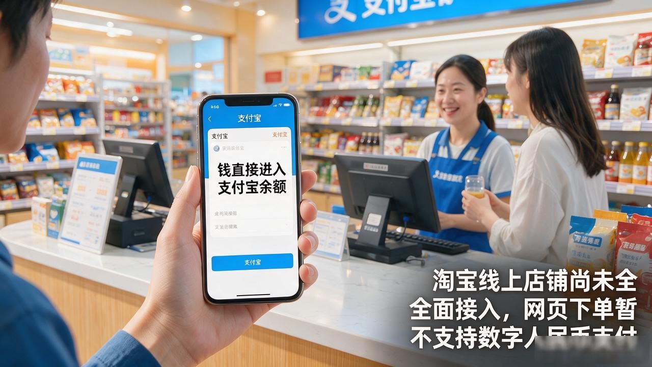 淘宝用数字货币支付到底行不行？买家怎么付、卖家怎么收全说清