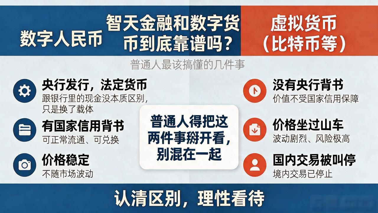 智天金融和数字货币到底靠谱吗？普通人最该搞懂的几件事