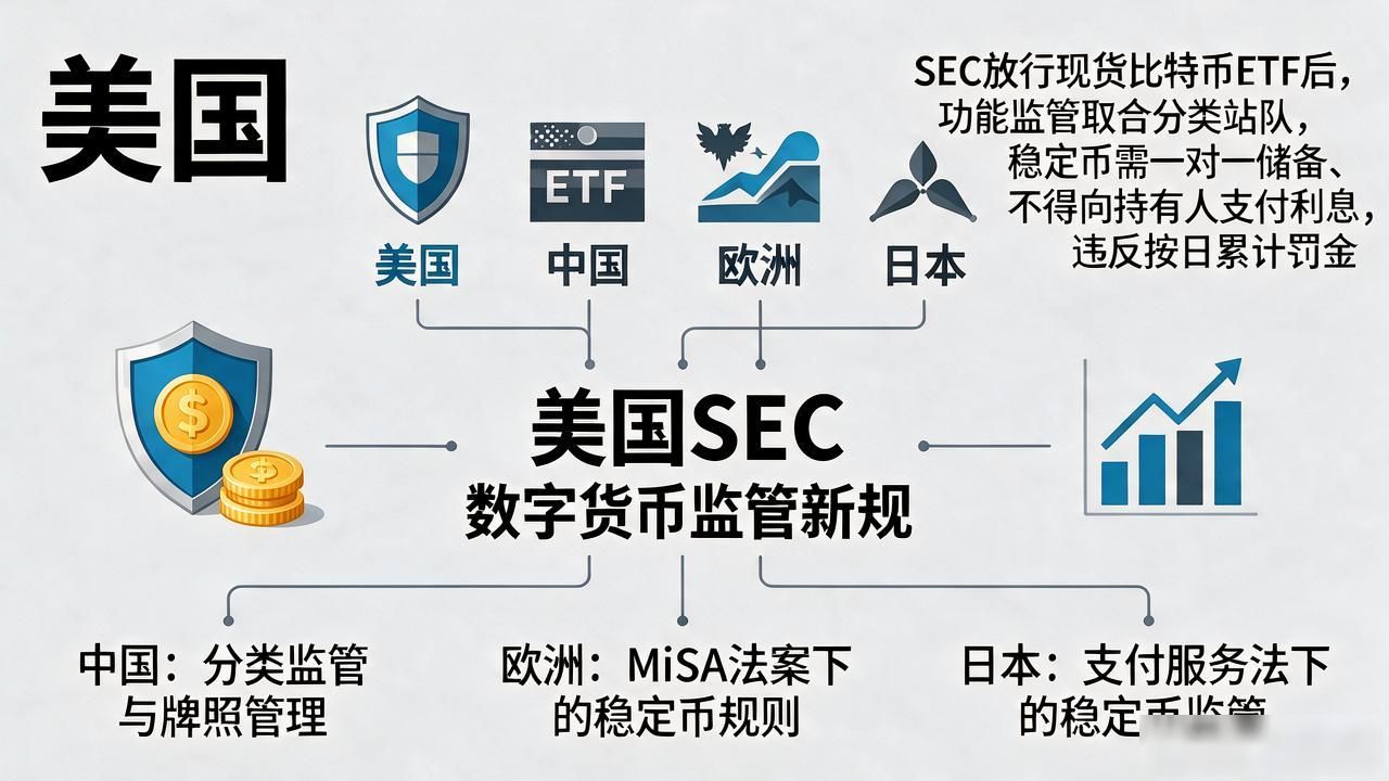 数字货币新政策对比：中美欧日四地监管新规差在哪，一文讲透