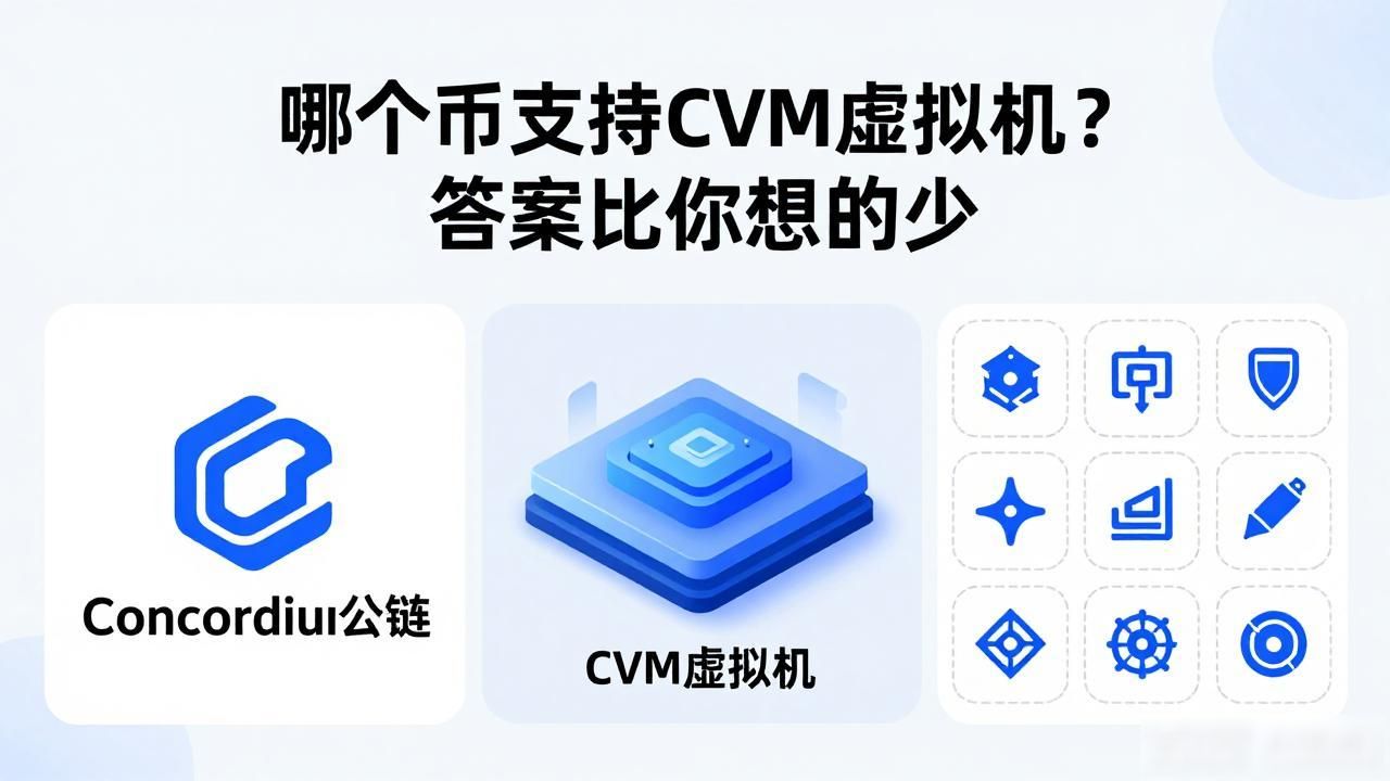 哪个币支持CVM虚拟机？答案比你想的少