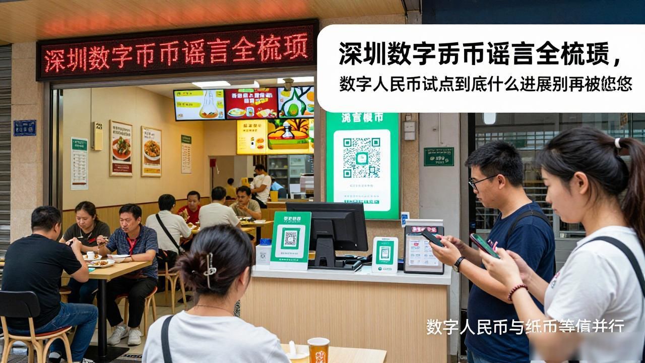 深圳数字货币谣言全梳理，数字人民币试点到底什么进展别再被忽悠