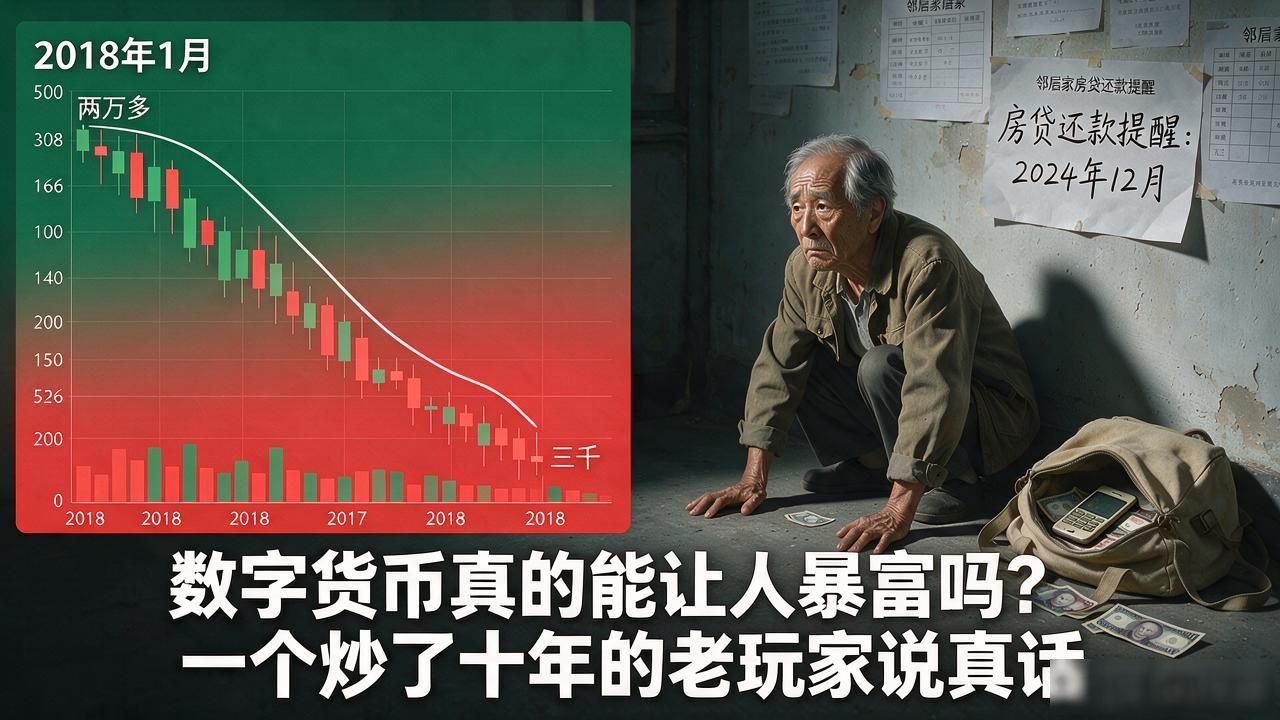 数字货币真的能让人暴富吗？一个炒了十年的老玩家说真话