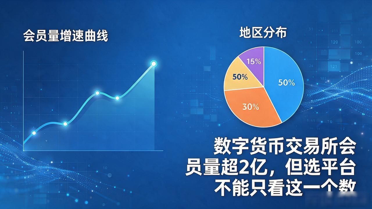 数字货币交易所会员量超2亿，但选平台不能只看这一个数