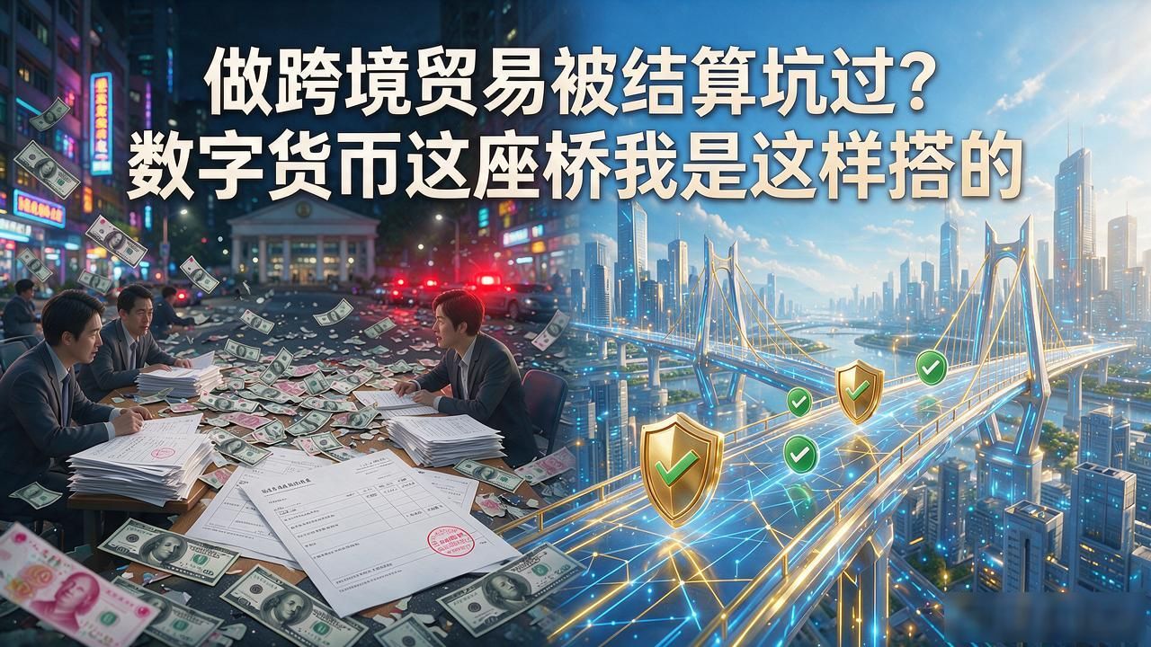 做跨境贸易被结算坑过？数字货币这座桥我是这样搭的