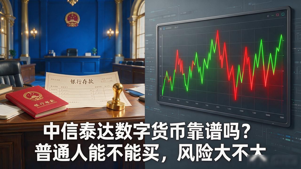 中信泰达数字货币靠谱吗？普通人能不能买，风险大不大